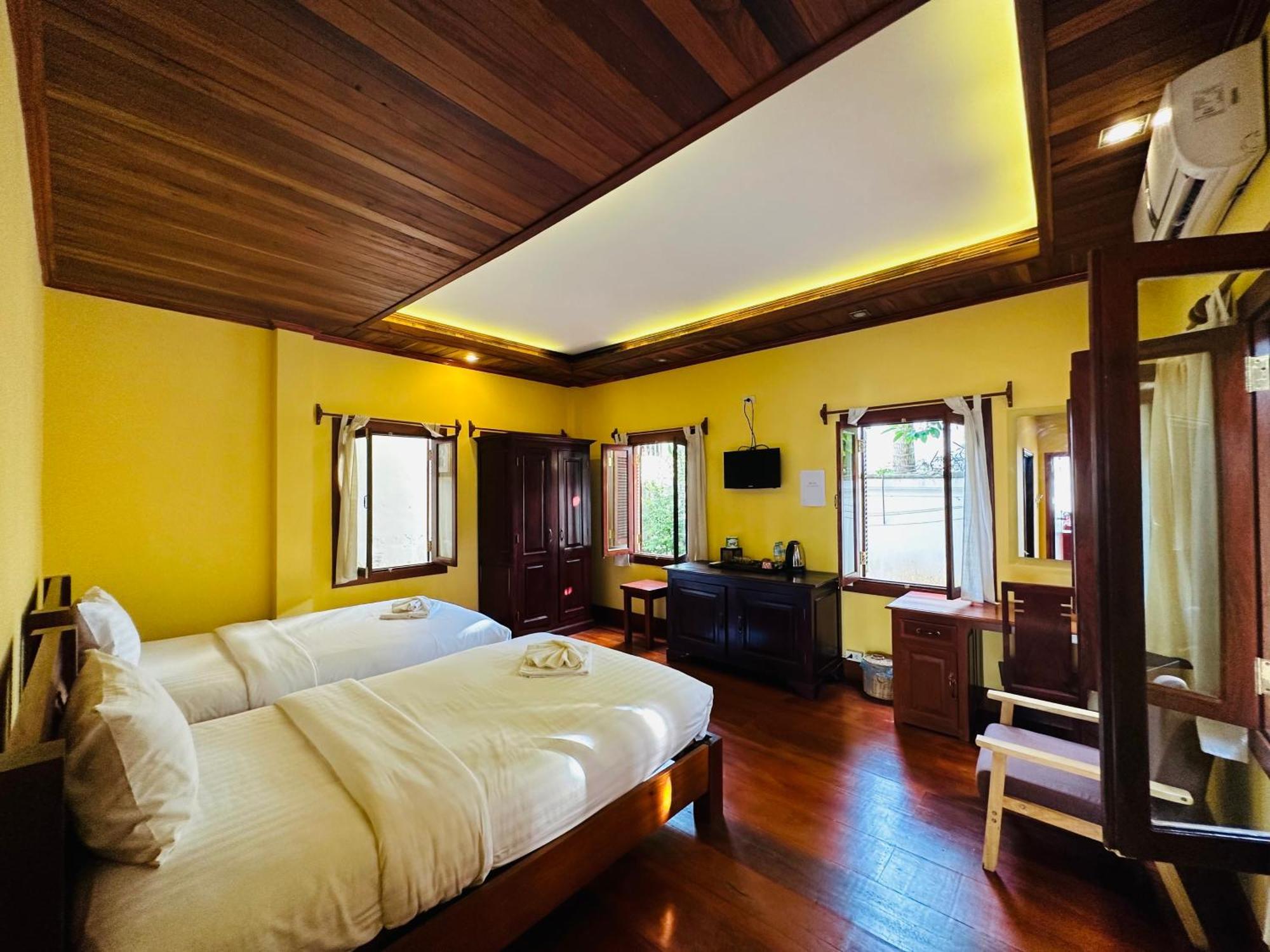 לואנג פרבאנג Villa Phonethip Mekong Riverside מראה חיצוני תמונה