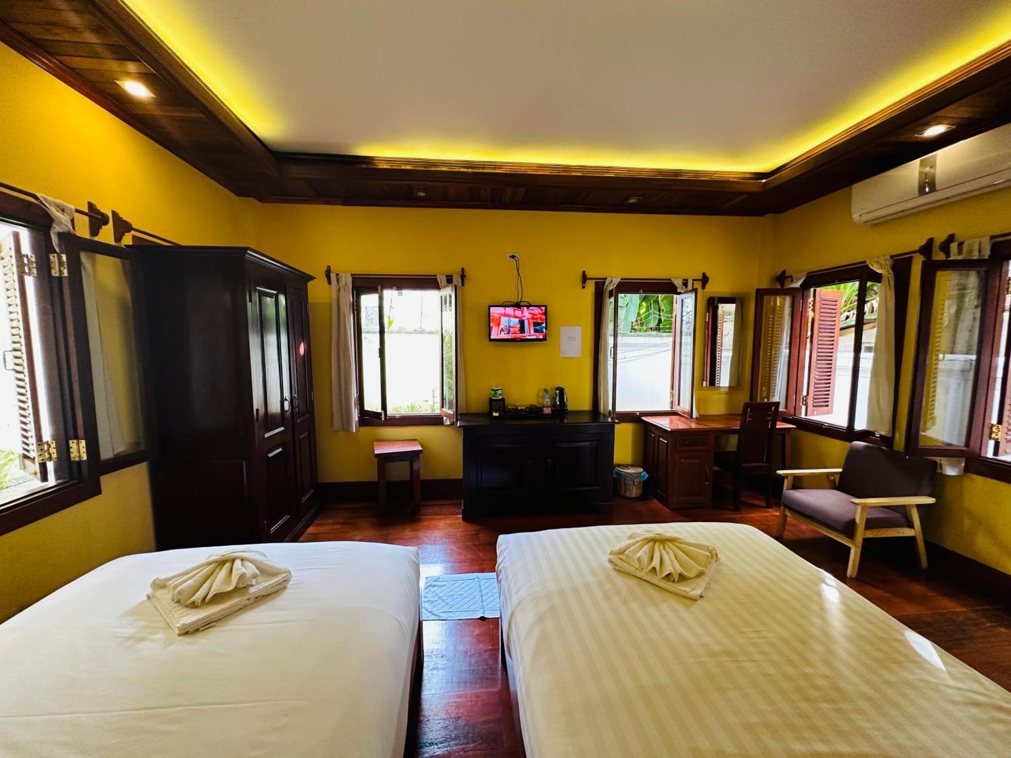 לואנג פרבאנג Villa Phonethip Mekong Riverside מראה חיצוני תמונה